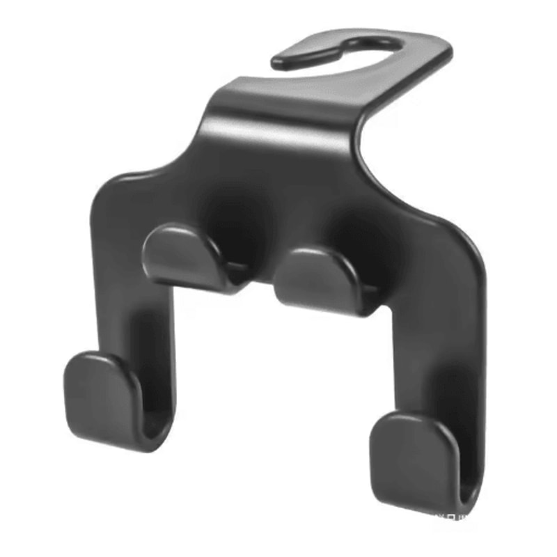 Car Back Seat Hook With Phone Holder Rear Seat Headrest Mount Storage Organizer 2