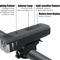 1000LM USB Rechargeable Bicycle Light Set High Brightness LED Front Headlight Rear Safety Lamp 2