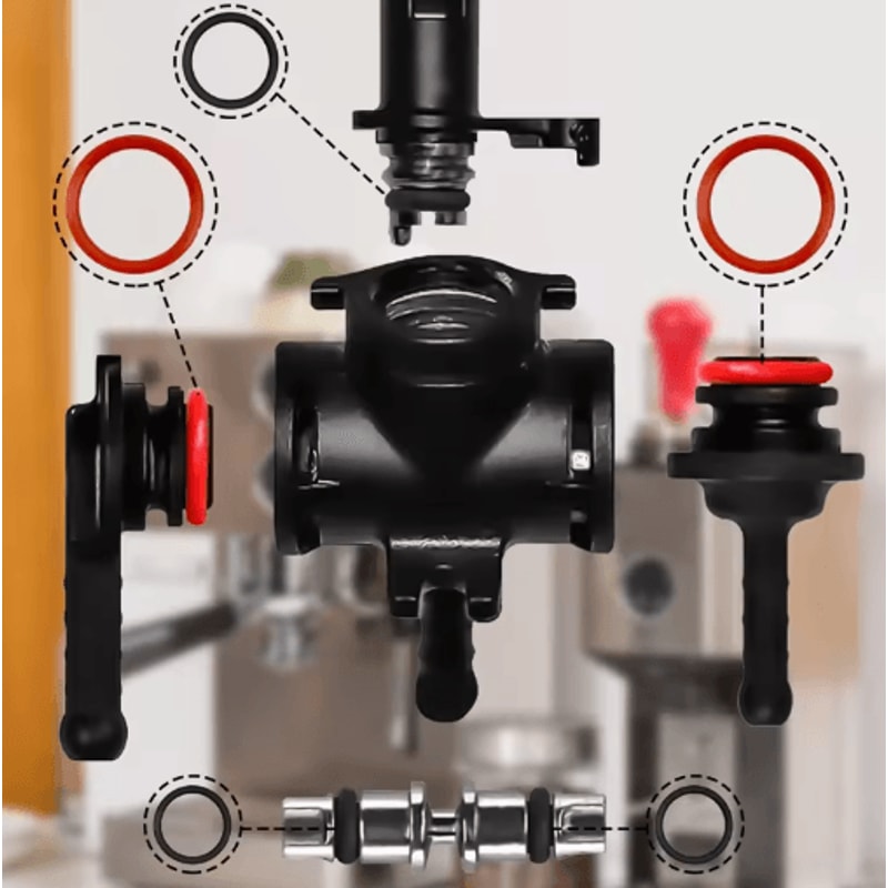 15 Piece Silicone O Ring Seal Kit For Saeco Gaggia Spidem Coffee Machines 2