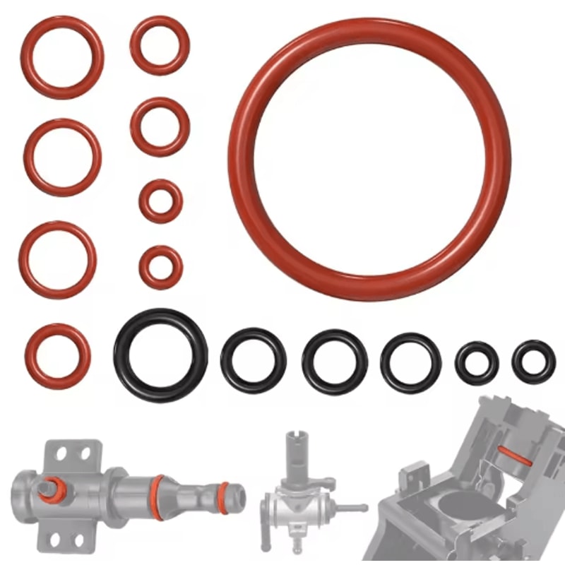 15 Piece Silicone O Ring Seal Kit For Saeco Gaggia Spidem Coffee Machines 5