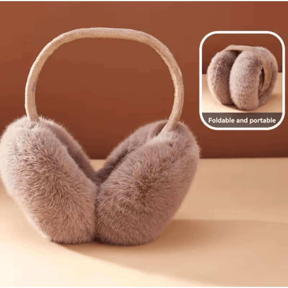 Plush Winter Earmuffs Soft Ear Warmers For Men Women With Cold Weather Protection 1