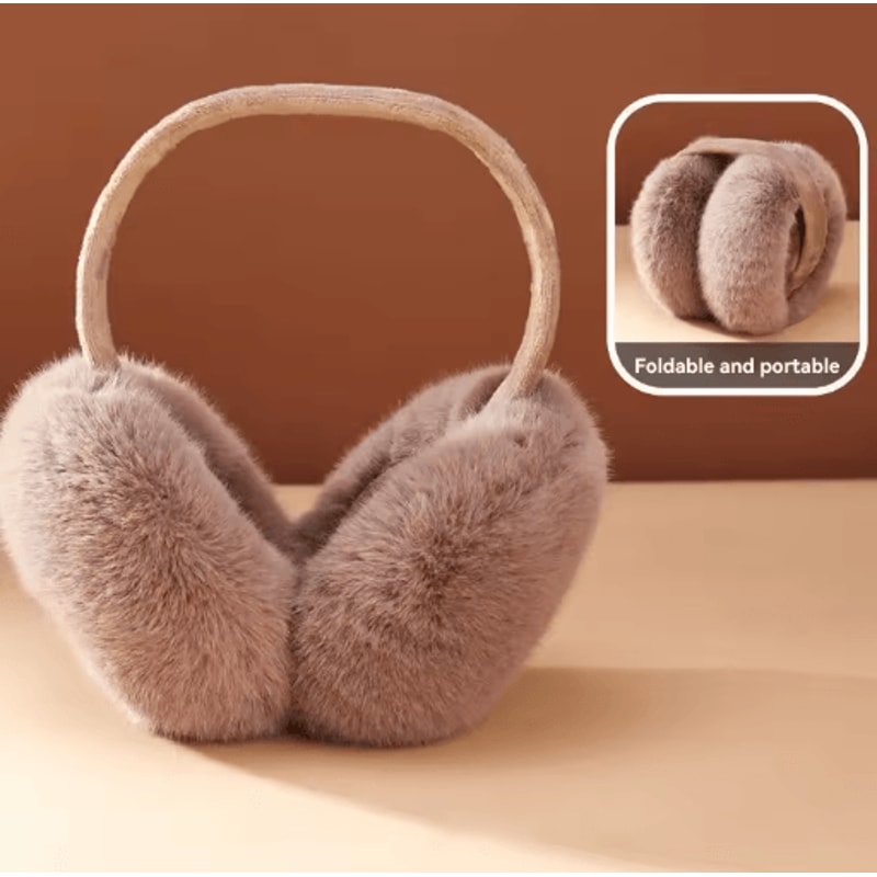 Plush Winter Earmuffs Soft Ear Warmers For Men Women With Cold Weather Protection 1