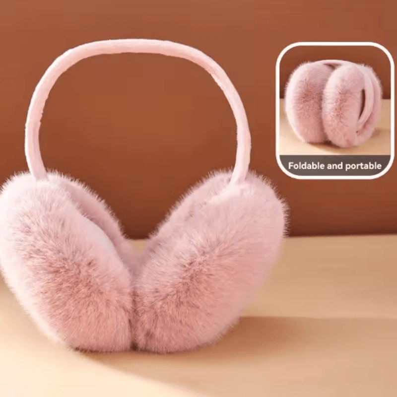 Plush Winter Earmuffs Soft Ear Warmers For Men Women With Cold Weather Protection 2