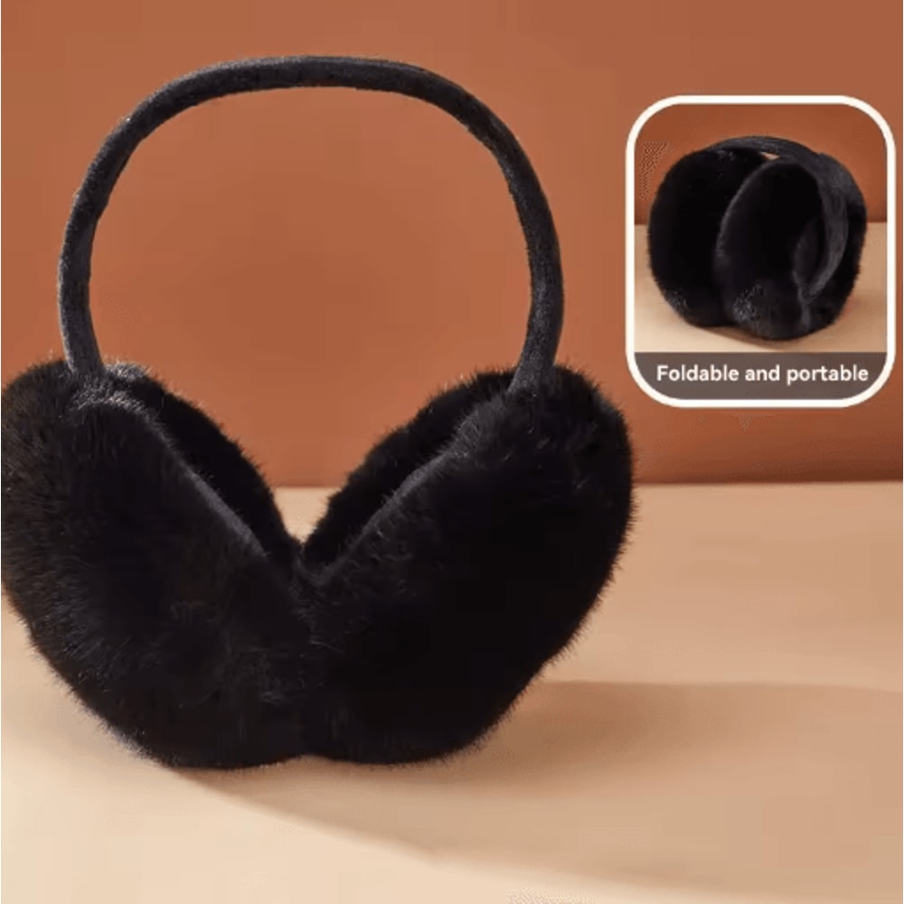 Plush Winter Earmuffs Soft Ear Warmers For Men Women With Cold Weather Protection 4