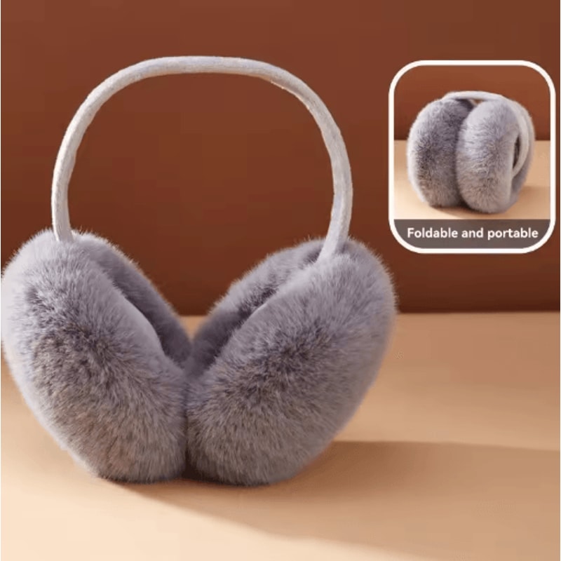Plush Winter Earmuffs Soft Ear Warmers For Men Women With Cold Weather Protection 6