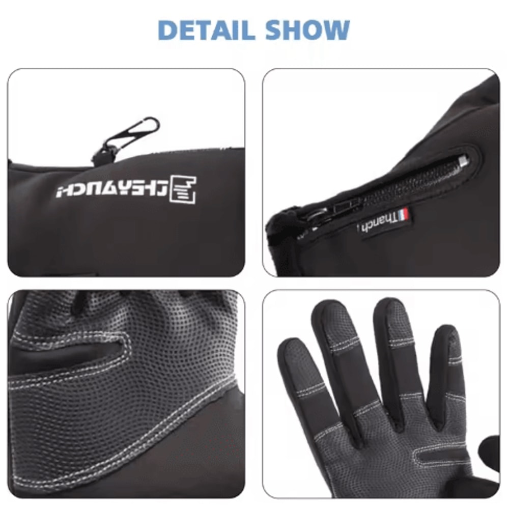 Extreme Cold Winter Gloves 40 C Waterproof Thermal Touchscreen Gloves For Outdoor Sports 4