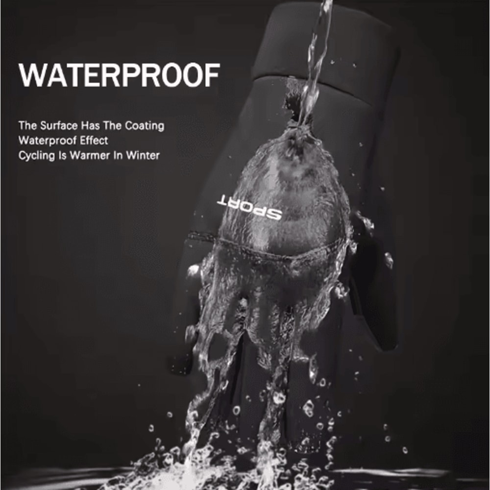 Winter Warm Touchscreen Gloves Windproof Non Slip Gloves For Cycling Running Outdoor Sports 5