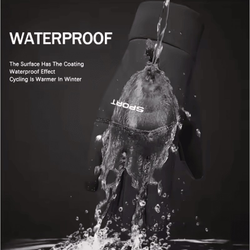 Winter Warm Touchscreen Gloves Windproof Non Slip Gloves For Cycling Running Outdoor Sports 5