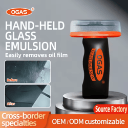 ogas glass oil film remover windshield cleaning brush with safe glass polishing paste