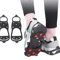 8 Teeth Ice Gripper Spikes Anti Slip Shoe Covers For Winter Hiking Snow Traction 0
