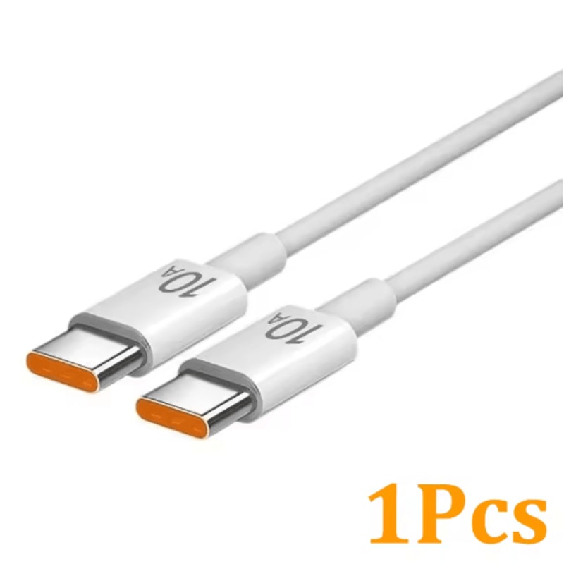 120W Type C To Type C Fast Charging Cable High Speed Data Power Cable 1 3 PCS 2