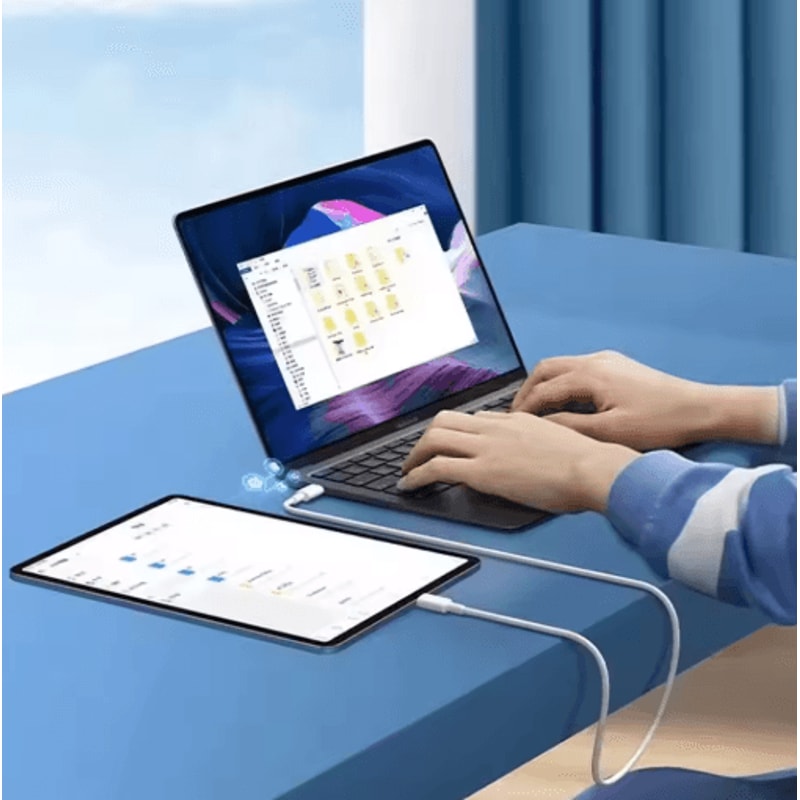 120W Type C To Type C Fast Charging Cable High Speed Data Power Cable 1 3 PCS 7