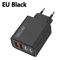 120W 4 Port USB C Fast Charger PD Quick Charge 30 Power Adapter For Phones Tablets 8