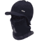 Thick Zipper Knitted Winter Hat Collar Set Cold Resistant Beanie For Men Women 4