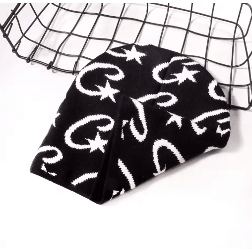 Unisex Knitted Beanie Hat Trendy Casual Winter Cap For Cycling Outdoor Sports 4