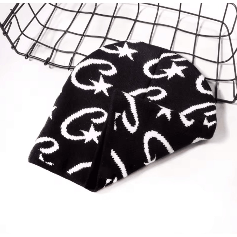 Unisex Knitted Beanie Hat Trendy Casual Winter Cap For Cycling Outdoor Sports 4