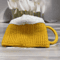 3D Beer Cup Knitted Wool Hat Unisex Windproof Winter Beanie For Outdoor Warmth 5