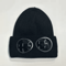 Winter Windproof Knitted Beanie With Glasses Unisex Warm Skull Cap For Outdoor Cold Protection 4