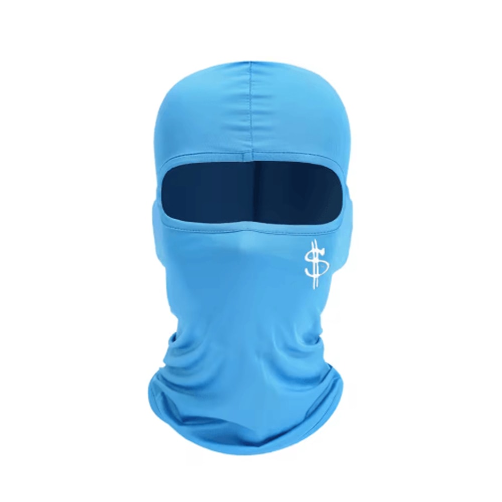 Unisex Dollar Logo Ski Hat And Face Mask Windproof Cycling Hood For Outdoor Sports 1
