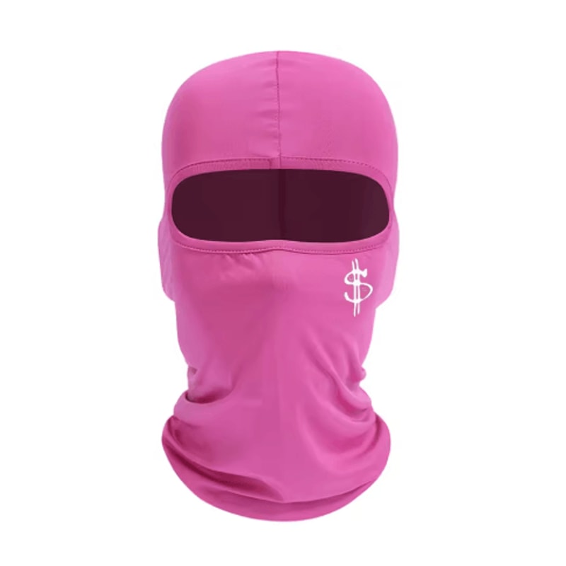 Unisex Dollar Logo Ski Hat And Face Mask Windproof Cycling Hood For Outdoor Sports 4