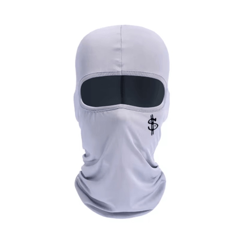 Unisex Dollar Logo Ski Hat And Face Mask Windproof Cycling Hood For Outdoor Sports 6