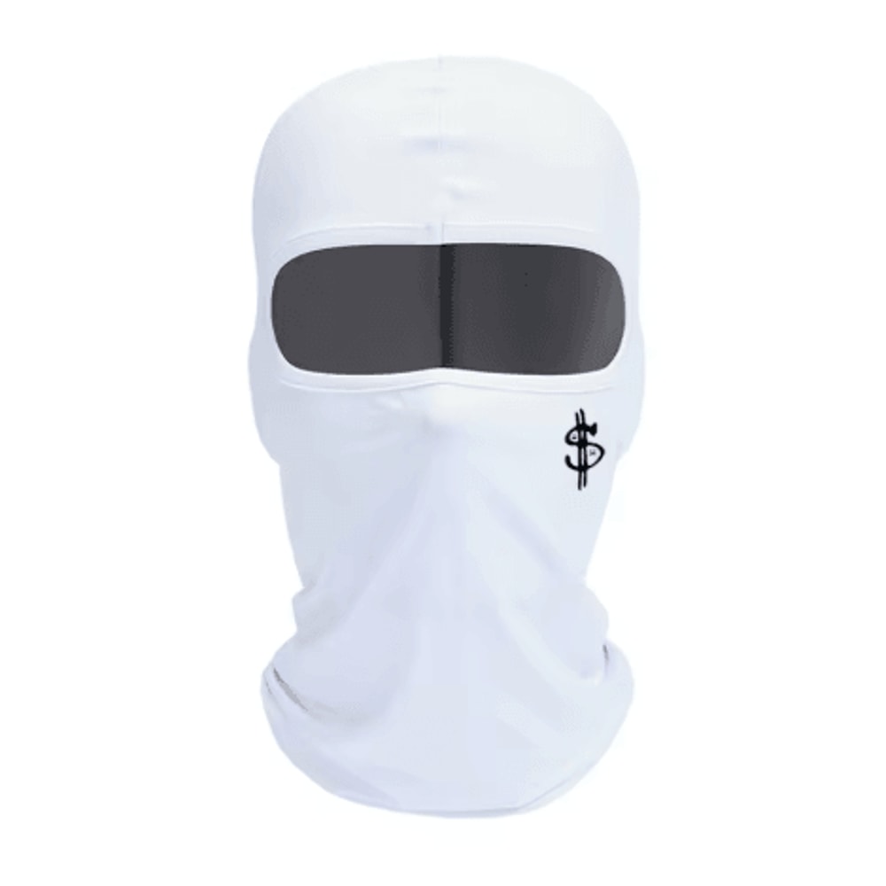 Unisex Dollar Logo Ski Hat And Face Mask Windproof Cycling Hood For Outdoor Sports 9