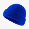 Solid Color Dome Knitted Hat Versatile Melon Leather Style Winter Beanie For Men And Women 5