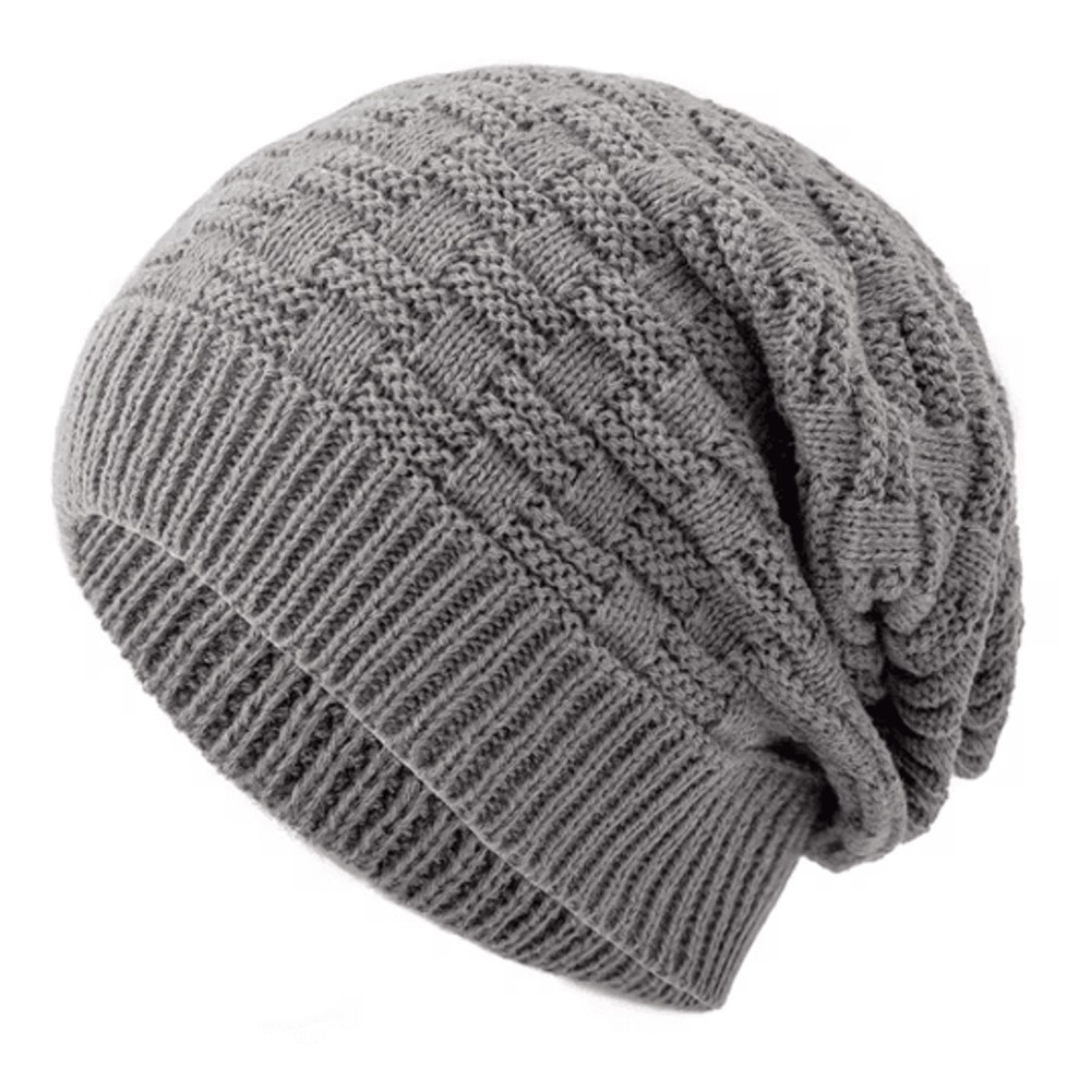 Unisex Slouchy Winter Beanie Long Knitted Hat For Men And Women 8