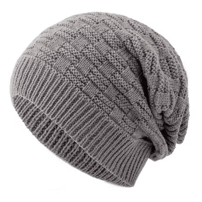 Unisex Slouchy Winter Beanie Long Knitted Hat For Men And Women 8