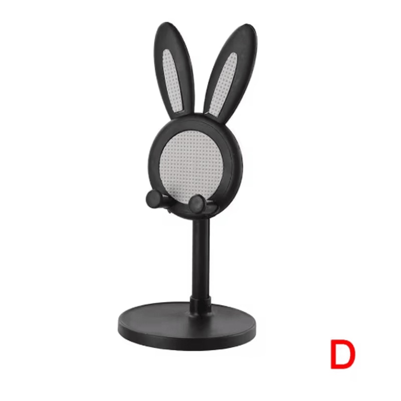 Cute Bunny Phone Stand Adjustable Rabbit Desk Holder For Phones And Tablets 1