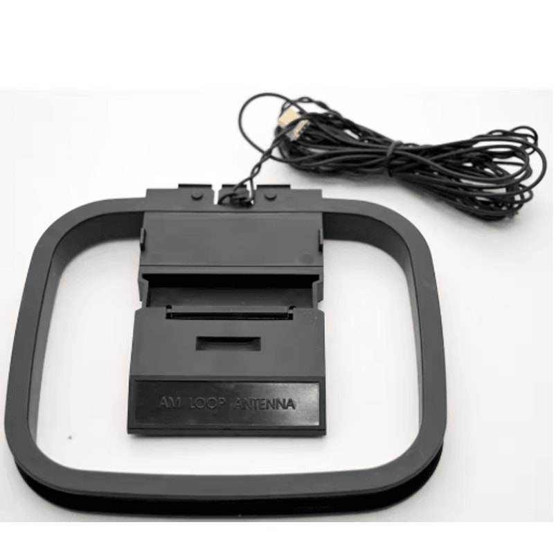 FM AM Loop Antenna With 3 Pin Mini Connector Home Audio Receiver Antenna 6