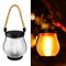 Dancing Flame Solar Lantern Outdoor Lights Waterproof Flickering Flame Garden Lantern USB Rechargea 3