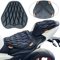 Motorcycle Seat Cushion Pad Breathable Shock Absorbing Comfort For Long Rides 8