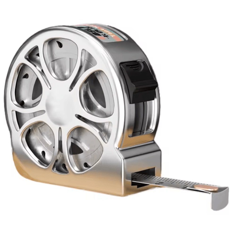 Mini Tape Measure 2M Retractable Keychain Pocket Measure With Inch And Metric Scale 0