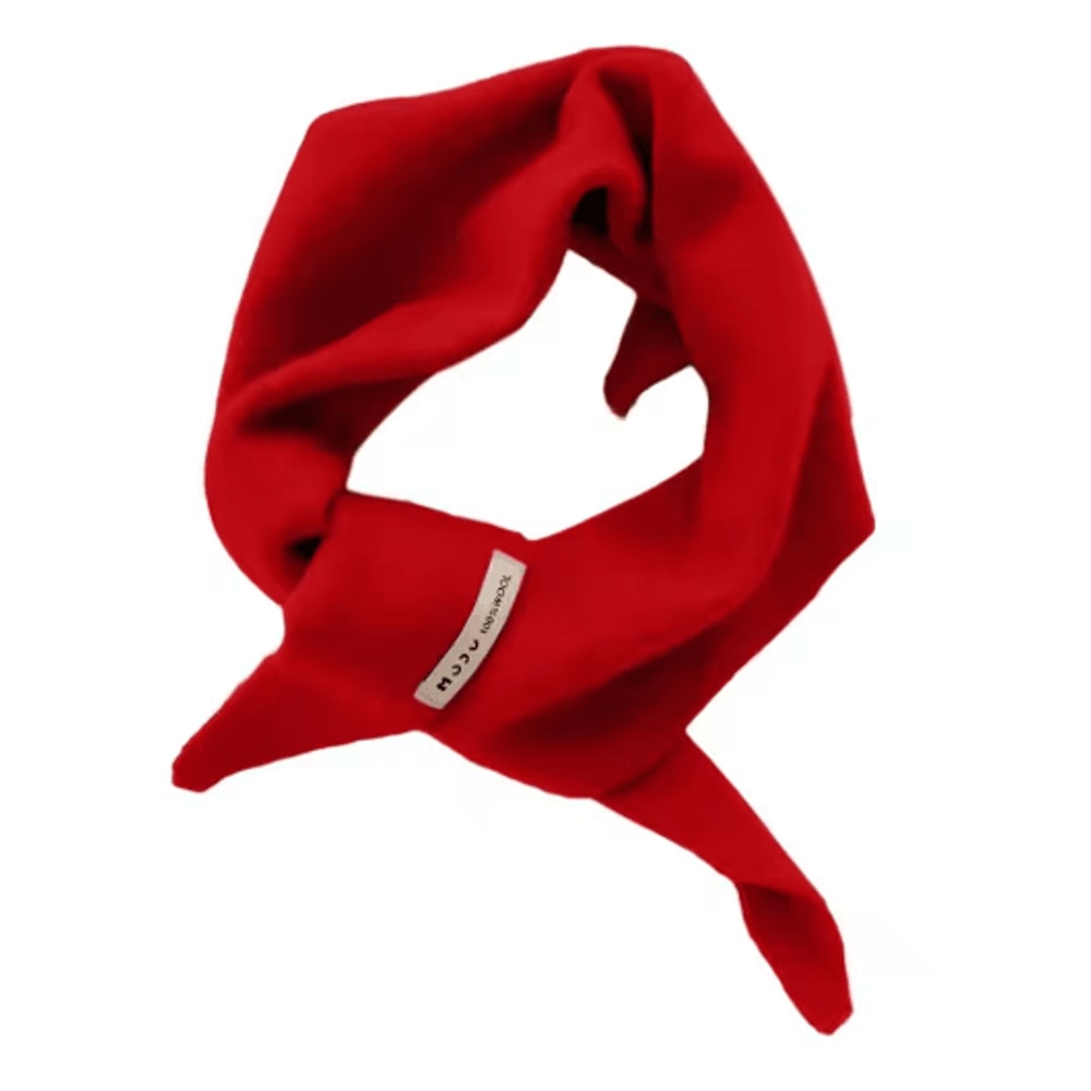 Womens Wool Triangle Scarf British Knitted Sweater Shawl Soft And Warm Accessory 1