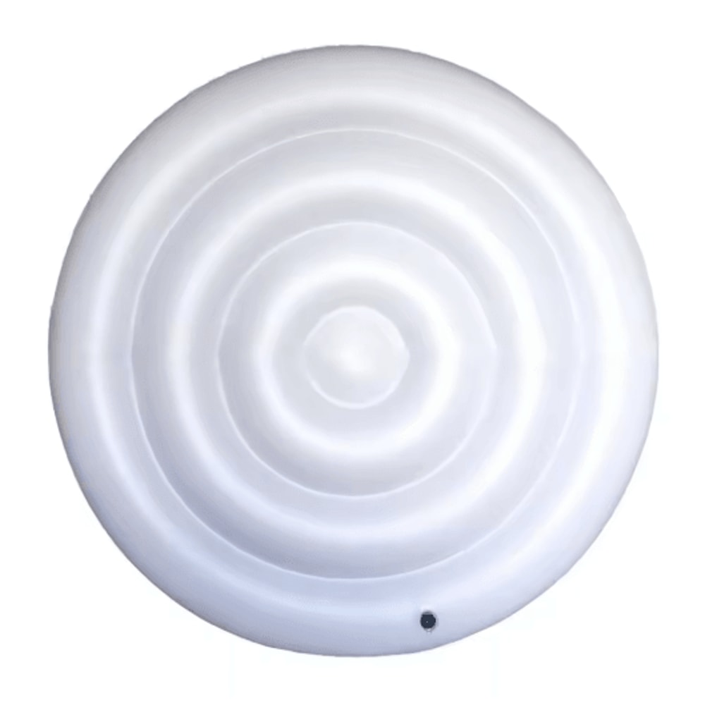 Round Hot Tub Cover 145cm 57 Inches Foldable Inflatable Spa Cover For Energy Saving And Protection 1