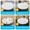 Round Hot Tub Cover 145cm 57 Inches Foldable Inflatable Spa Cover For Energy Saving And Protection 3