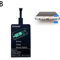 Wireless Charging Receiver Type C Fast Charging Sticker Adapter For Android Phones 2