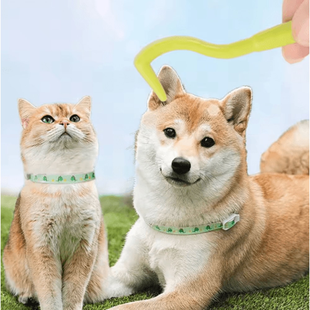 Twist And Pull Tick Remover Set 3 Piece Safe Tick Removal Kit For Dogs Pets And Humans 5