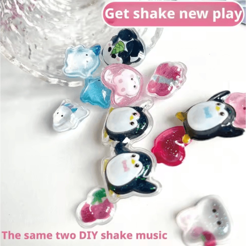 Kawaii Jelly 3D Puffy Stickers Cute Cartoon Relief Stickers For DIY Journals And Crafts 8