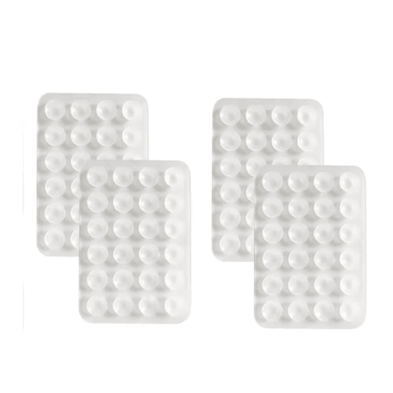 Silicone Suction Phone Mount Set Pack Of 4 Non Slip Suction Cup Phone Holders For Selfies And Video 1