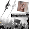 Myth Of The Moon Ear Hook Earrings Goth Sword Punk Moon Needle Star Earrings 0