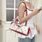 Kawaii Bowknot Underarm Bag Cute Ribbon Shoulder And Crossbody Bag For Women 0