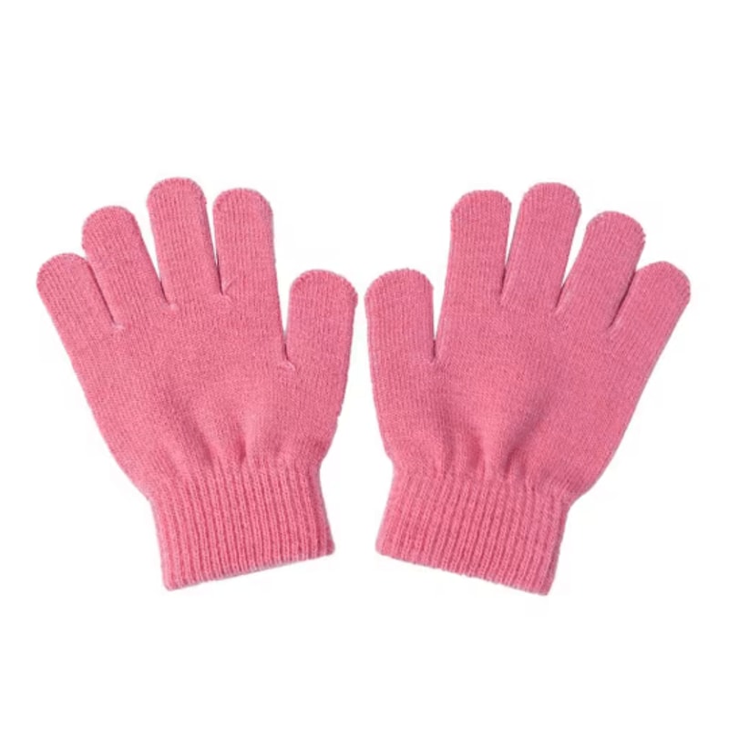 Winter Kids Full Finger Knit Gloves Warm Thickened Gloves For Boys And Girls Ages 5 To 9 2