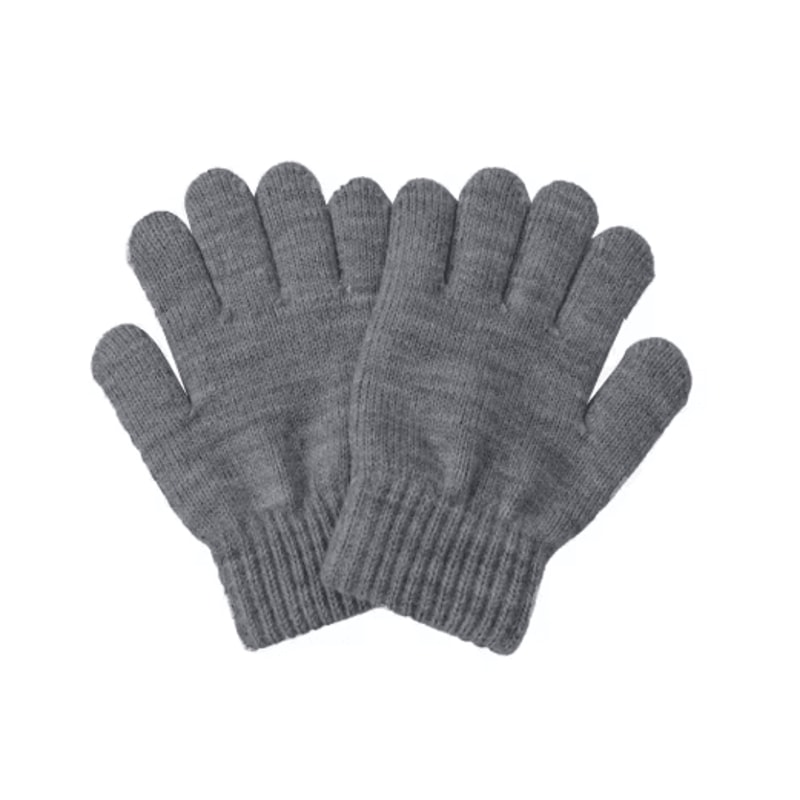 Winter Kids Full Finger Knit Gloves Warm Thickened Gloves For Boys And Girls Ages 5 To 9 4