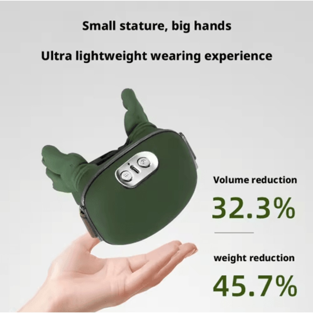 Wireless Neck And Shoulder Massager With Heat Portable Deep Kneading Back Massager 3