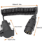 7 Pin Trailer Adapter Heavy Duty European Standard Plug With 13m Copper Wiring Harness 1