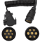 7 Pin Trailer Adapter Heavy Duty European Standard Plug With 13m Copper Wiring Harness 4