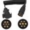 7 Pin Trailer Adapter Heavy Duty European Standard Plug With 13m Copper Wiring Harness 4
