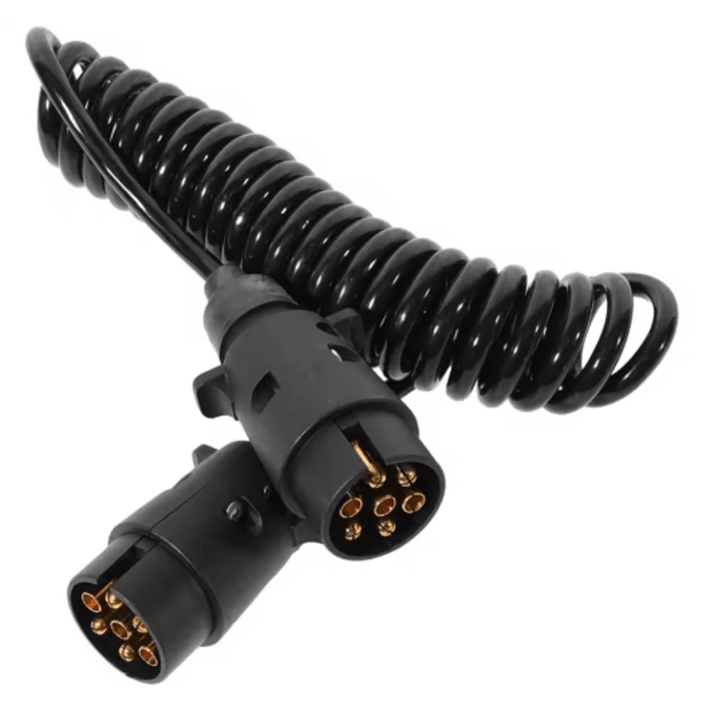 7 Pin Trailer Adapter Heavy Duty European Standard Plug With 13m Copper Wiring Harness 6